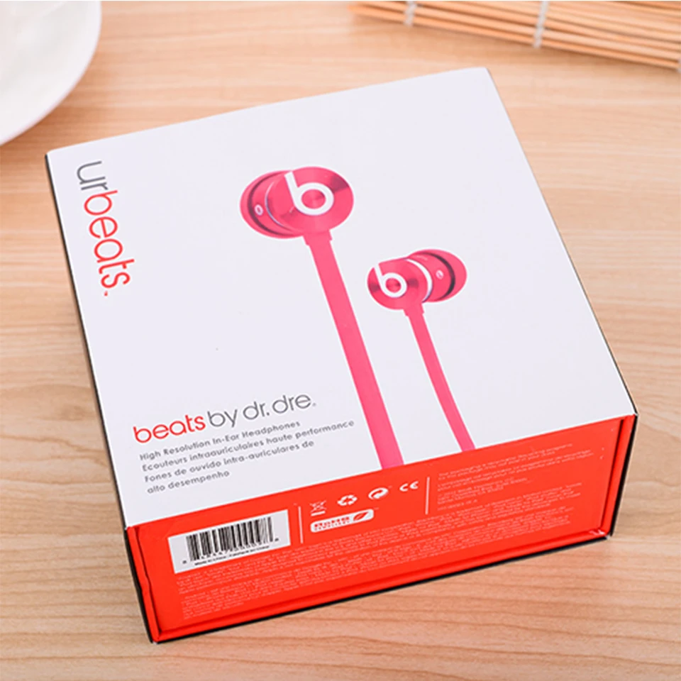 

Beats urBeats 2.0 3.5mm Wired Earphones Stereo Bass Sport Headset Line Control Earbuds Handsfree RemoteTalk with Mic for iPhone