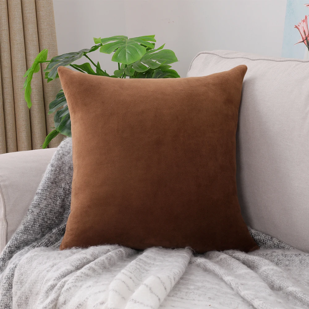 

Большая мягкая наволочка, плюшевая подушка, квадратная нордическая декоративная Длинная Подушка, искусственная подушка для дивана, кровати, украшение для дома