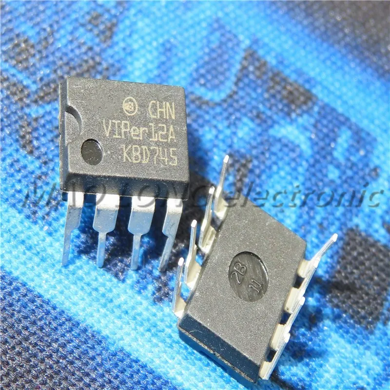 10 шт./лот VIPER12A DIP8 VIPER12 DIP 12A 8 новая и оригинальная фотография|Интегральные схемы| |