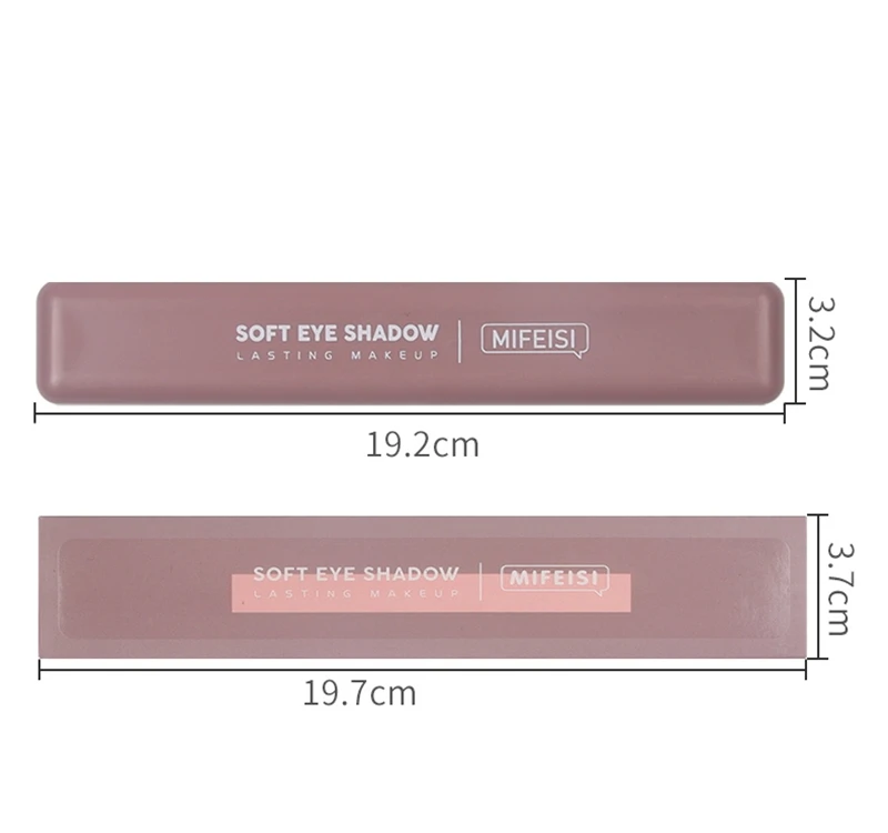 Glitter Eye Shadow Palette Makeup Kit Waterproof 9 Colors Red Nude Matte Pigment Shimmer Colorful Eyeshadow Powder Cosmetics