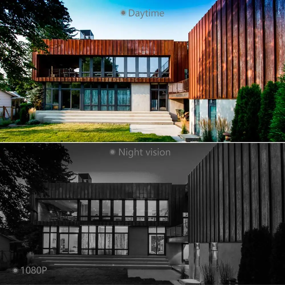 

1080P HD IP66 Rechargeable Camera WiFi Battery Powered Security Camera Waterproof Outdoor Low Power Clear Night Vision Camera