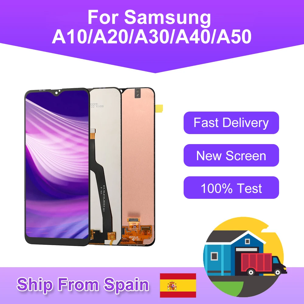 OEM AMOLED для Samsung Galaxy A10 A20 A30 A40 A50 ЖК дисплей с сенсорным экраном дигитайзер в сборе