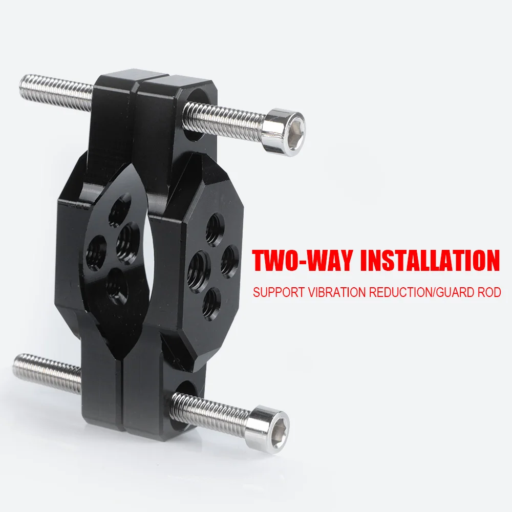 Подставка для Руля Мотоцикла 17-54 мм винтовое отверстие M8 M6 кронштейн из