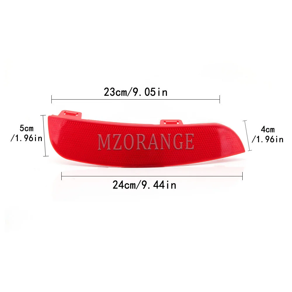 

Rear Bumper Light For Volvo S40 V50 2008 2009 2010 2011 2012 2013 2014 2015 Reflector Stop Signal Lamp 30763345 30763346