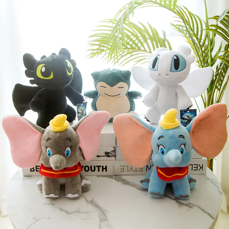 Беззубик ночная фурия Snorlax плюшевая кавайная игрушка в подарок для детей на день