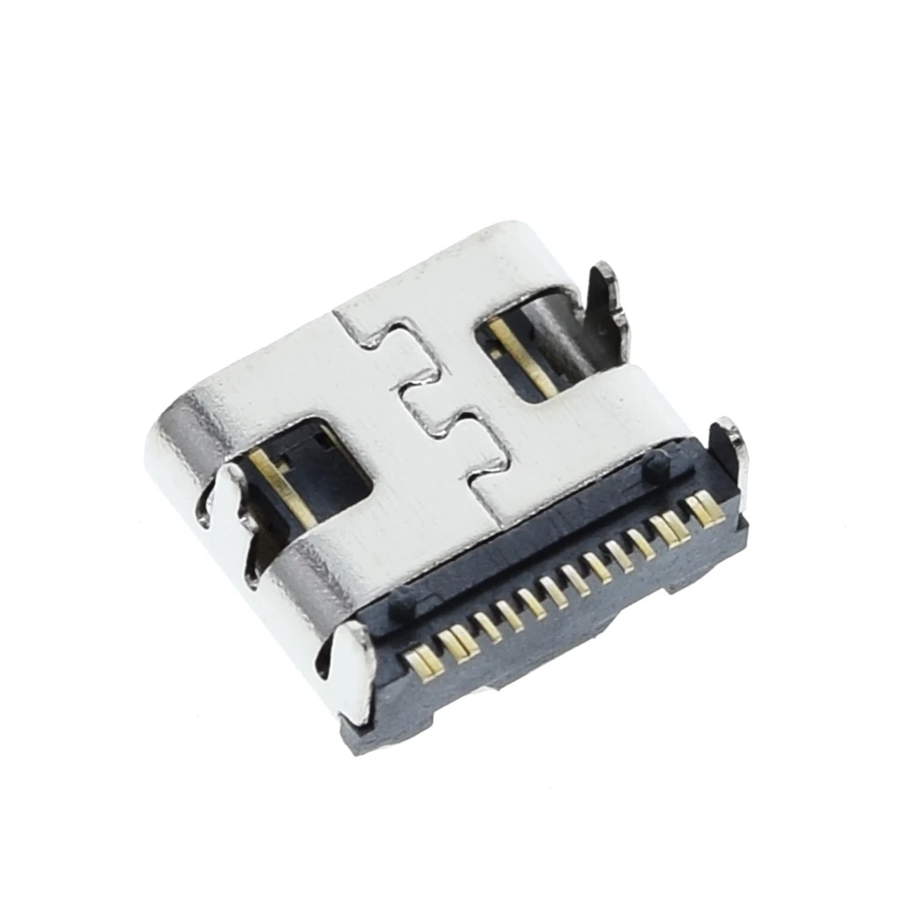 10 шт./лот Тип C 16Pin USB SMT разъем 3 1 Type-C гнездо размещение SMD DIP для PCB дизайн DIY Высокая
