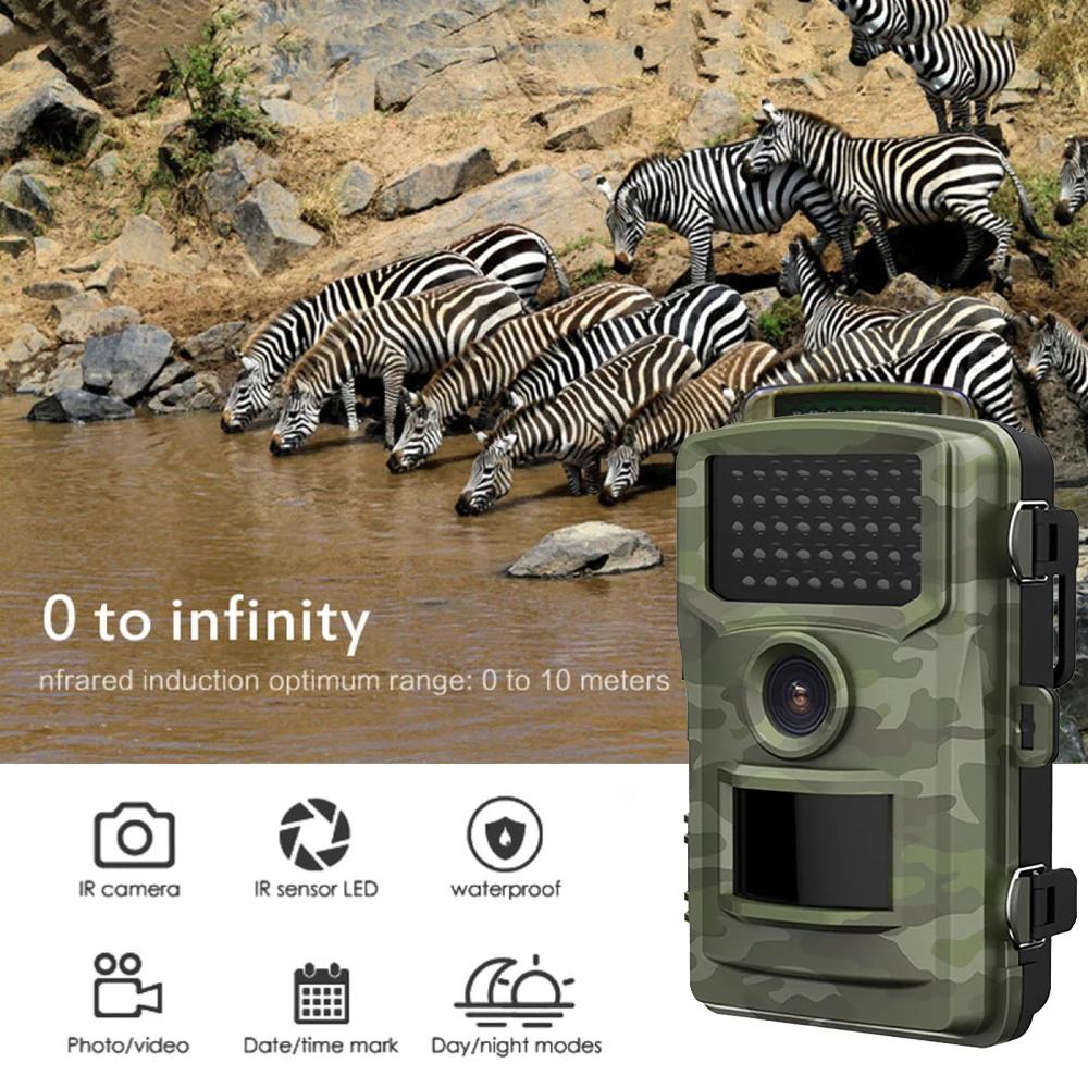 Водонепроницаемая инфракрасная охотничья камера 1080P с ночным видением | Спорт и