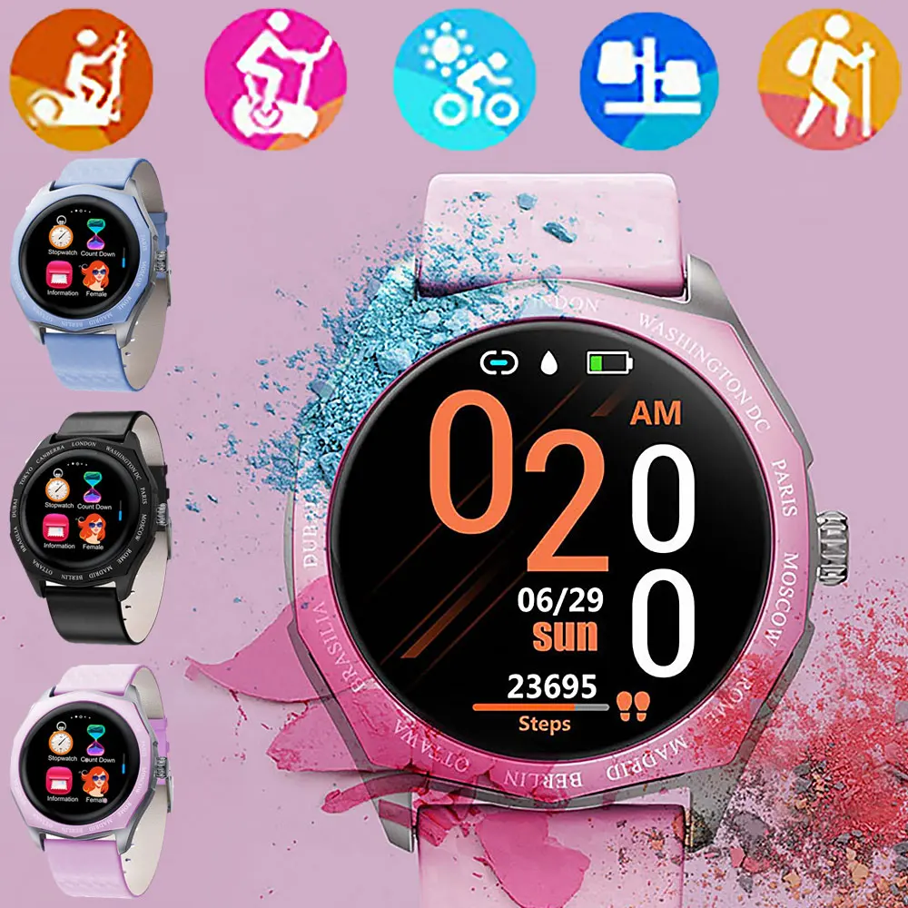 Умные часы V8 для мужчин и женщин спортивные Bluetooth 4 0 1 22 дюйма IPS цветной экран Android