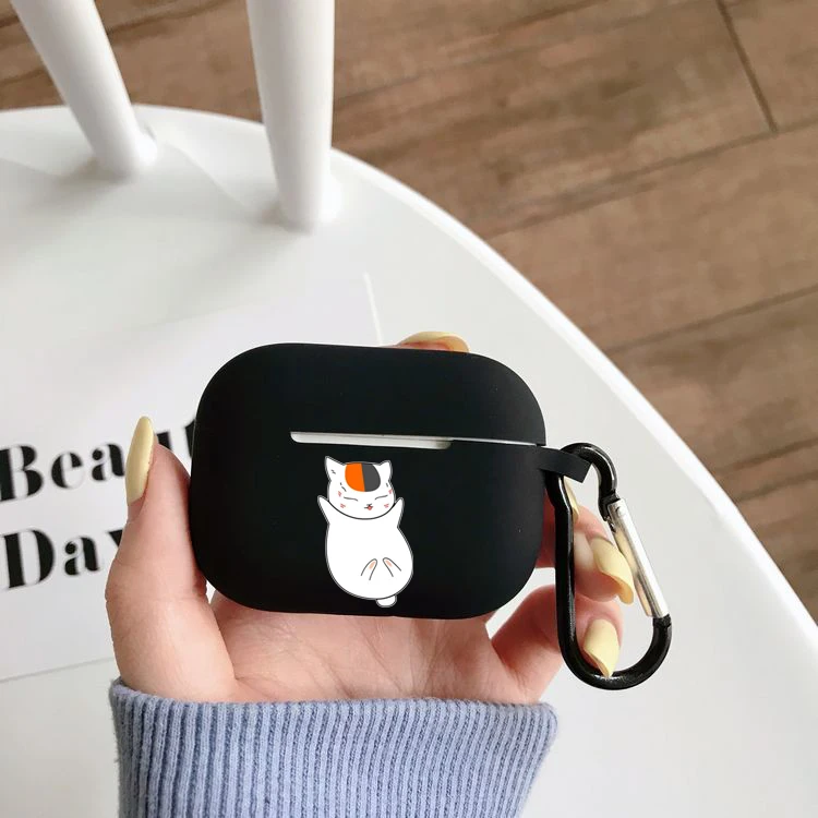 

anime Natsume Yuujinchou Earphone Case Airpods Pro Case Wireless Bluetooth apple airpods pro Case Cover Silicone Case