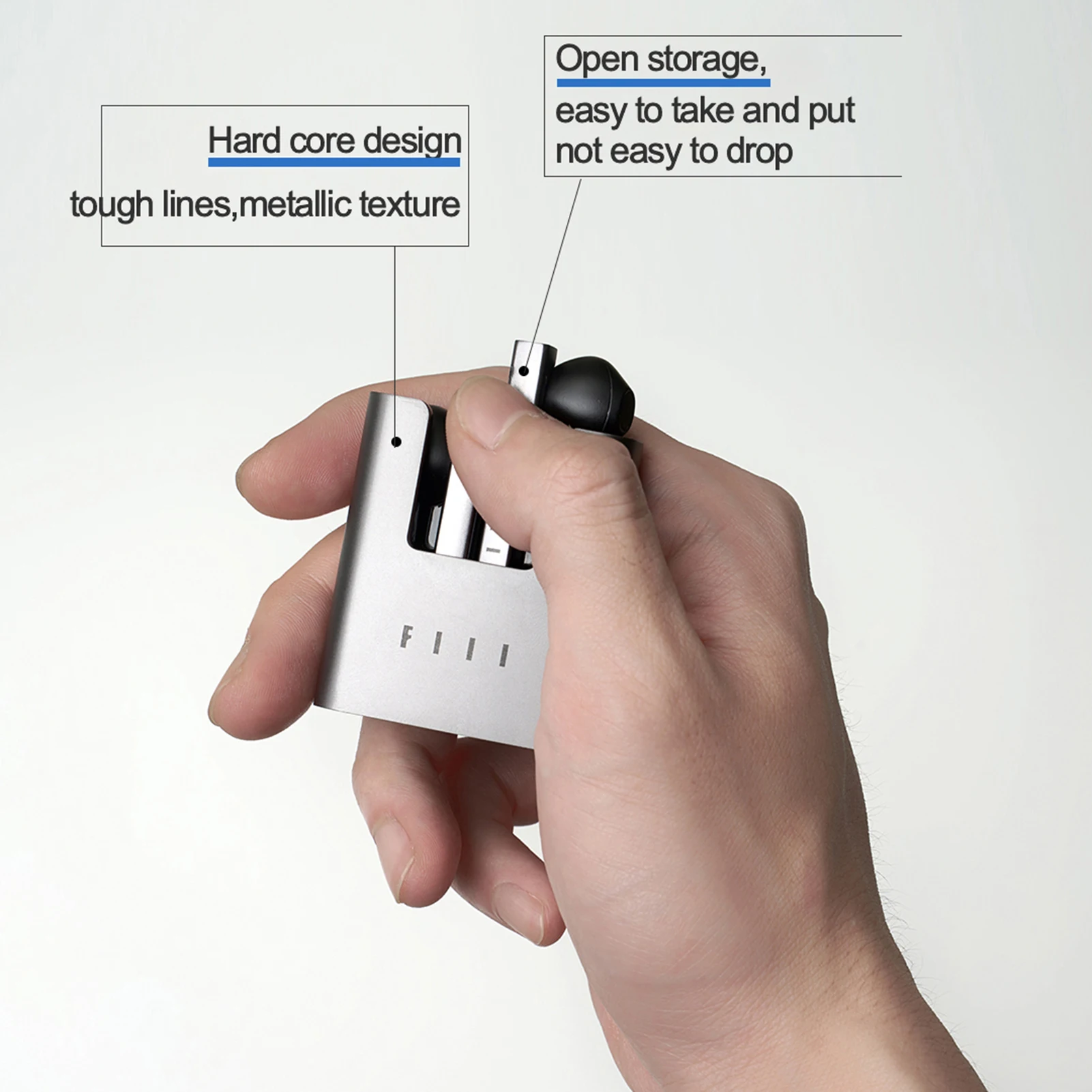 

FIIL CC 2 CC2 True Wireless Bluetooth 5.2 Earphones ENC Noise Canceling Sport Headphones TWS Gaming Headset EarBuds For IPhone