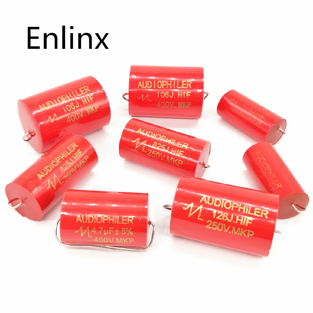 1-10 шт./лот Audiophiler Axial MKP 400 В 0 47 мкФ Ф 1 5 2 7 3 4 6 8 10 трубчатый аудио конденсатор |
