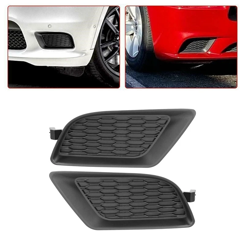 Fog Light Lamp Cover Hole Plug Insert Bezel Front Bumper 68092570AA 68092571AA for Dodge Charger 2011 2012 2013 2014 |