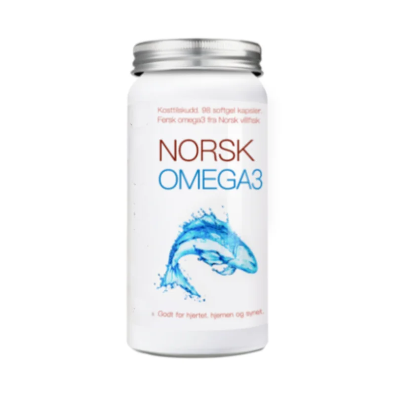 

NORSK Omega 3 Children's Deep Sea Fish Oil Cod-Liver Oil Vitamin AD3 Eye Protection Brain DHA Promoting Teeth Bone Health