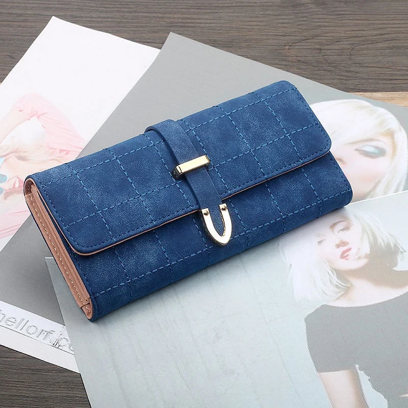 

Fashion Women Wallets PU Leather Zipper Wallet Women's Long Design Purse Multifunction Female Long Clutch Wallet Purse Holders
