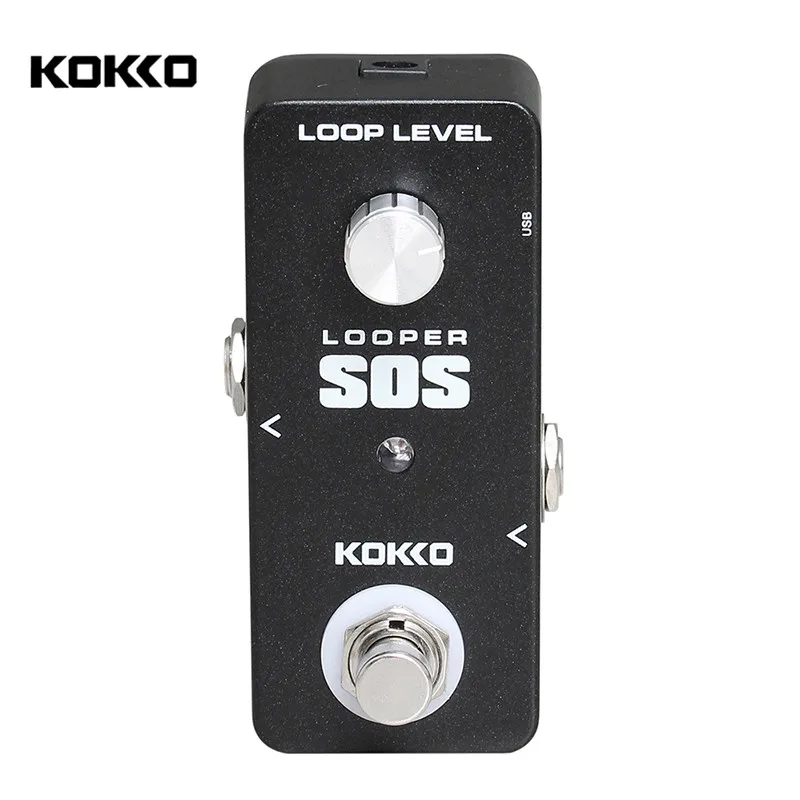 

KOKKO FLP2 Mini SOS педаль петлителя портативная педаль для гитары, Запчасти и аксессуары для гитары