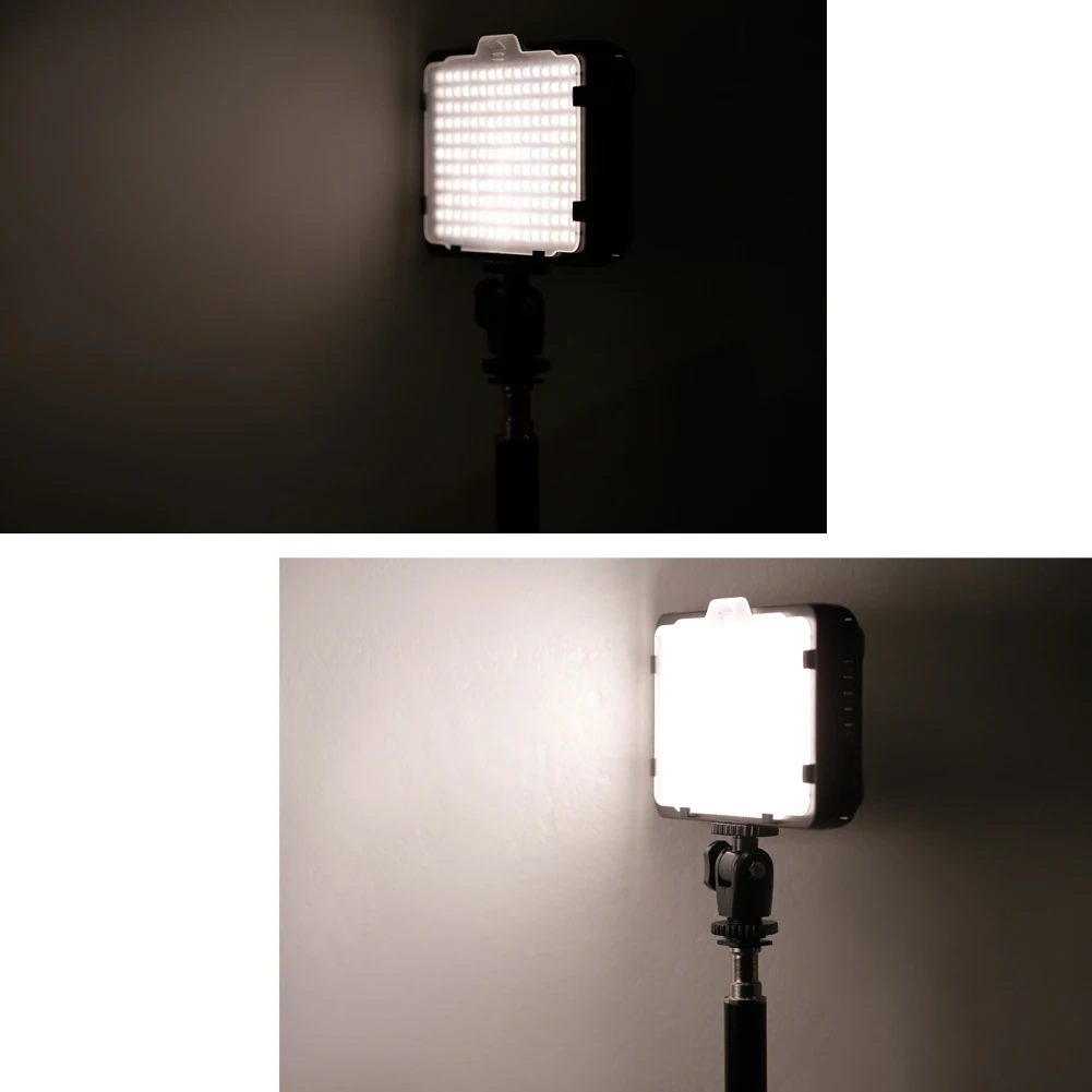 Neewer 176 Светодиодная лампа для видеосъемки с 2 пакетами литий ионных батарей 2600 мАч