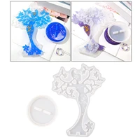 beauty lady stand resin molds silicone jewelry organizer tray craft mould jewellery stand display rack casting mold