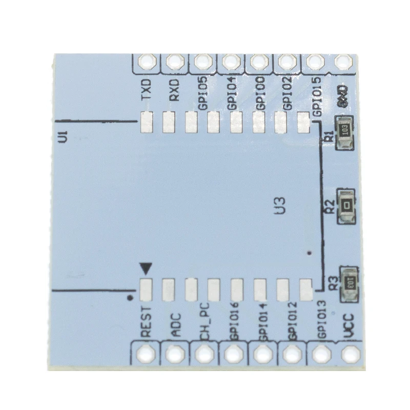 5 шт. ESP8266 серийный WI FI модуль адаптер пластина распространяется на ESP 07 12F 12E