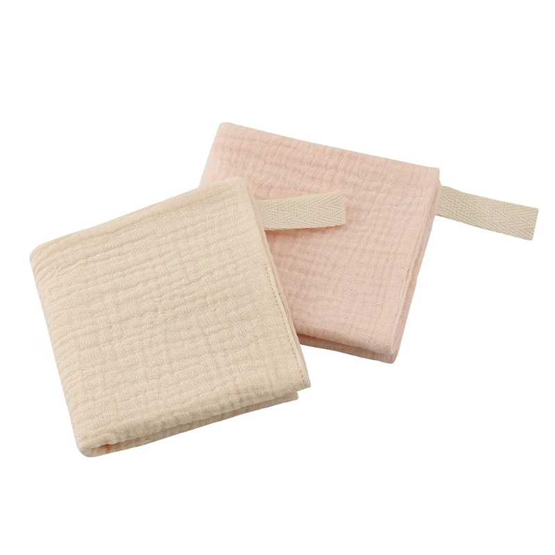 

Baby Facecloth Bath Towel Handkerchief Cotton Burp Cloth Soft Absorbent Gauze 45BF