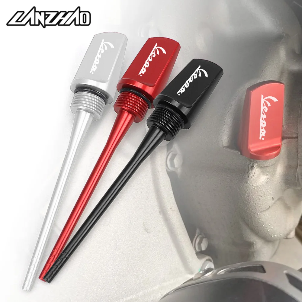 Мотоциклетная маслоотводящая щуп с винтовой вилкой тестер глубины топлива CNC