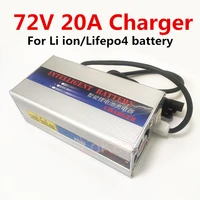 72v 20a smart charger 20s 84v li ion 24s 87 6v lifepo4 for lithium ion lipo lifepo4 lead acid batterys