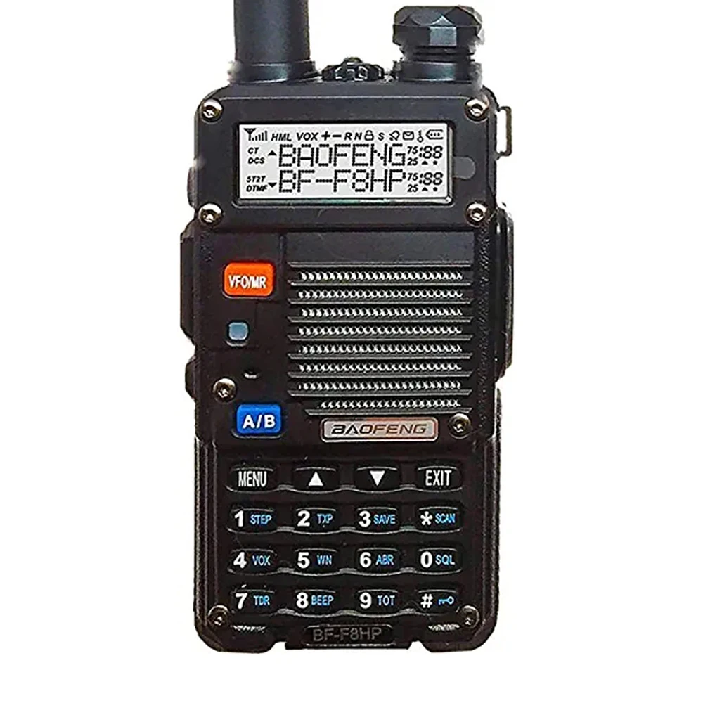 BaoFeng BF-UV 5R(UV-5R 3rd Gen) 5-Watt Dual Frequency Two-Way Radio(136-174Mhz VHF& 400-520Mhz UHF) Includes full kit