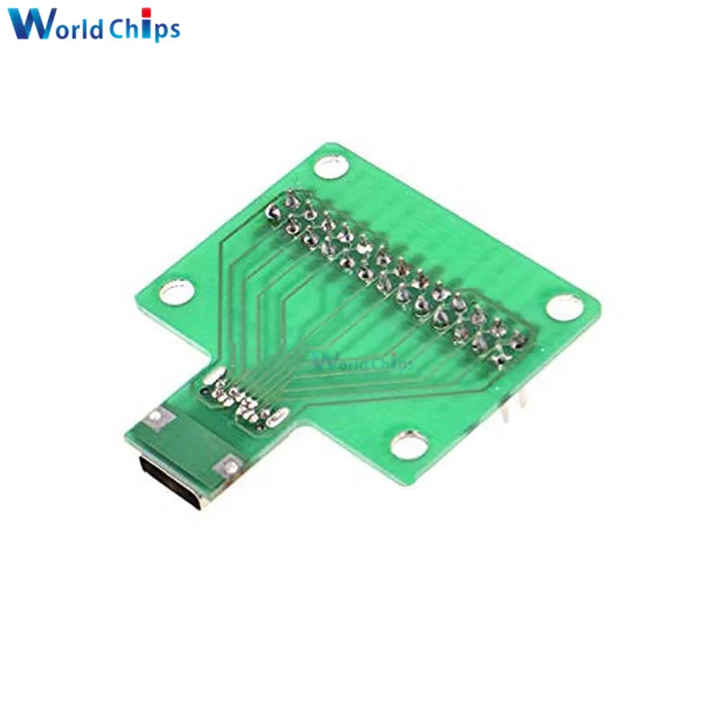 USB 3. 0 Type C кабель тестовая плата Женский штекер для DIP адаптера коннектор PCB