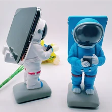 Classic Astronaut Spaceman Mobile Phone Bracket Stand Smart Phones Holder Support Desk Decor for iPhone XiaoMi Huawei Samsung