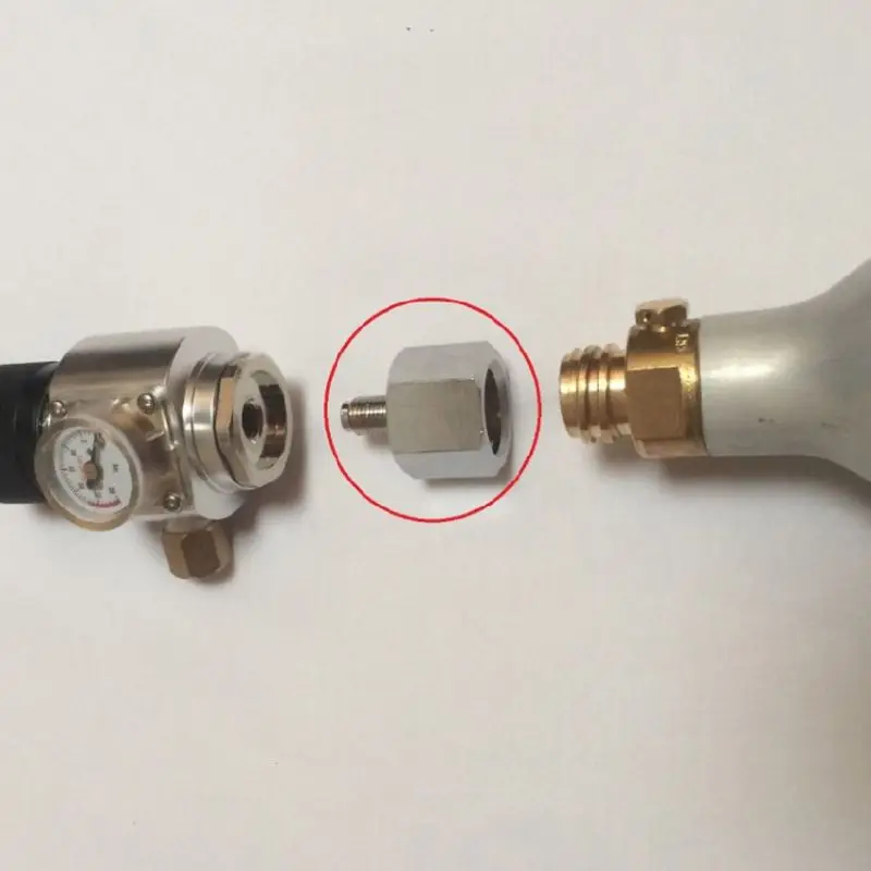 Цилиндр CO2 трапецеидальная резьба в комплект поставки входит адаптер TR21-4