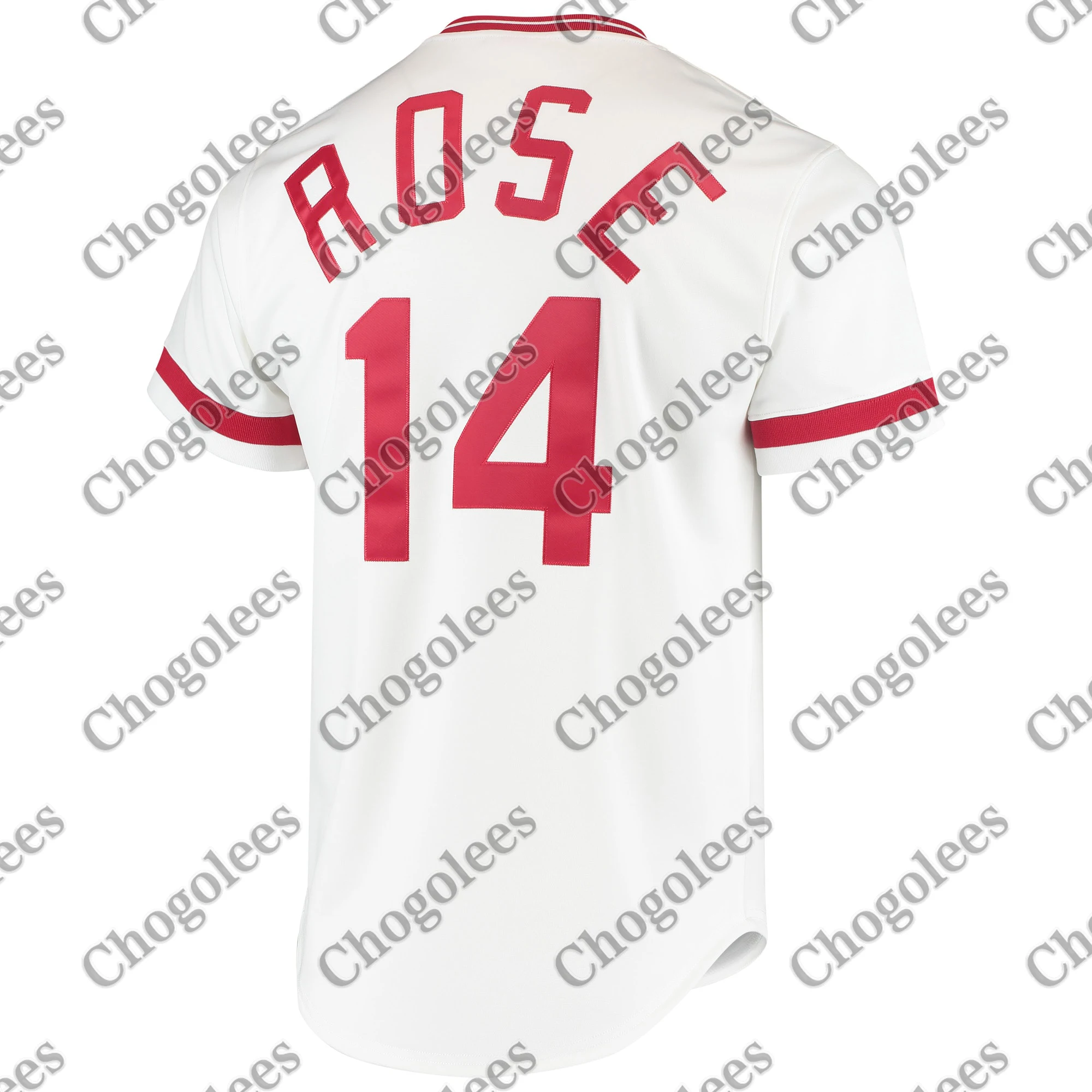 

Baseball Jersey Pete Rose Cincinnati Mitchell & Ness Cooperstown Collection Jersey White