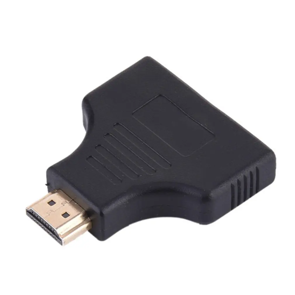 1080P HDMI-compatible Ports Male to 2 Female 1 In Out Splitter Adapter Converter For TV 2019 Dropshipping | Электроника