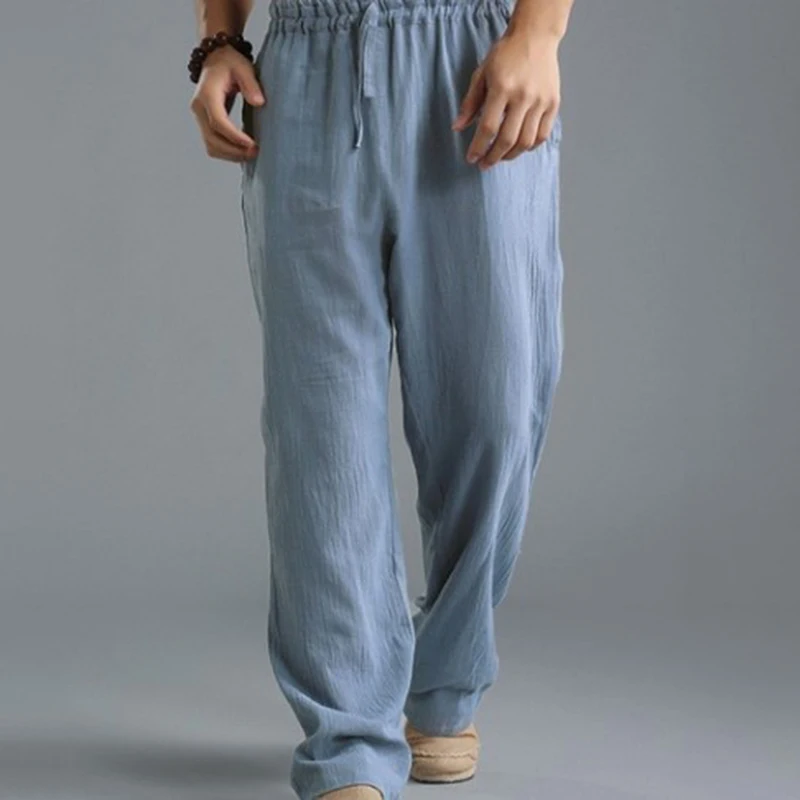 

Mens Pants Sports Summer Long Casual Fashion Yoga Bottom Baggy Plus Size