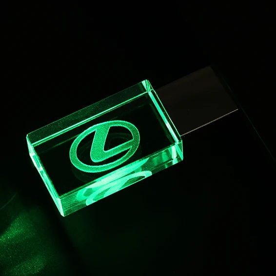 JASTER lexus crystal+ металлический USB флеш-накопитель 4 ГБ 8 ГБ 16 ГБ 32 ГБ 64 ГБ 128 Гб Внешняя карта памяти u диск - Цвет: green