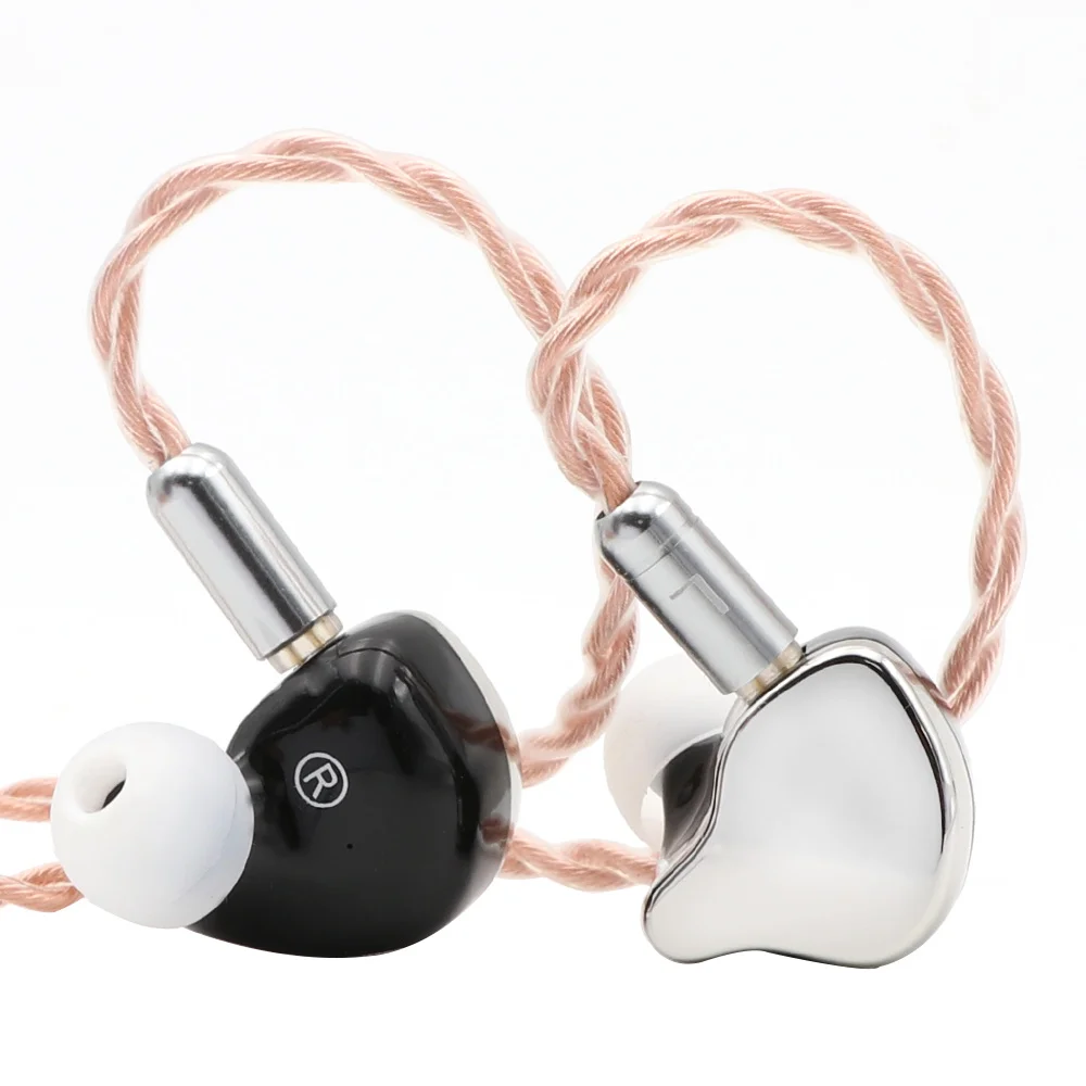 FAAEAL Гибискус DLC диафрагмы Hi Fi в наушники вкладыши Наушники с резина Цинковым