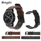 Ремешок кожаный для Samsung Galaxy Watch Active 2 4044 мм, спортивный браслет для наручных часов samsung Active 2 3 42 мм