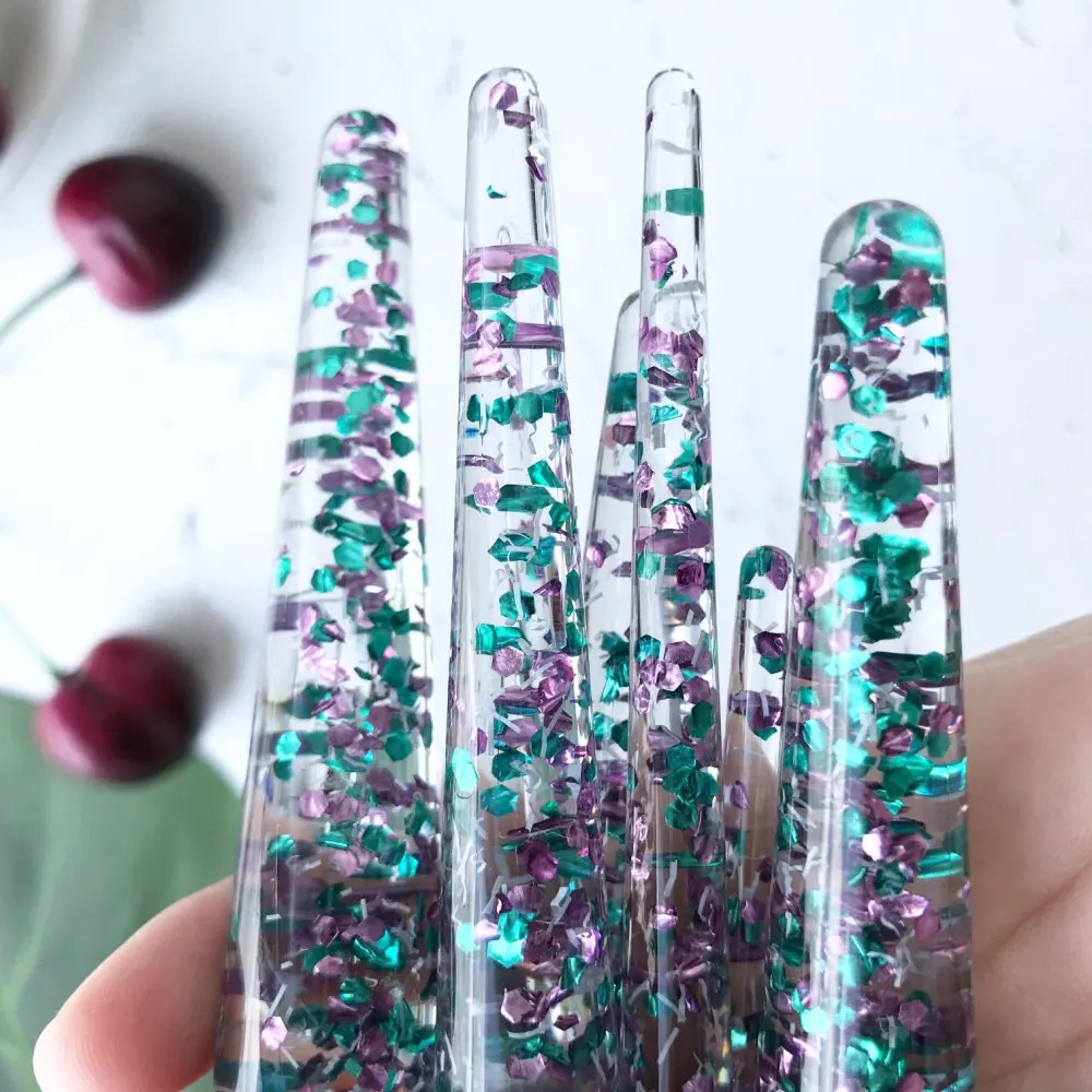 Набор кистей для макияжа 7 шт. бриллиантовый цвет набор основы румян пудры