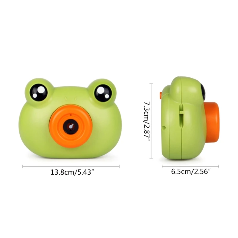 

Automatic Bubble Camera Children Soap Bubbles Blower Frog/Panda/Rabbit/Duck Type Camera Bubble Machine for Kids