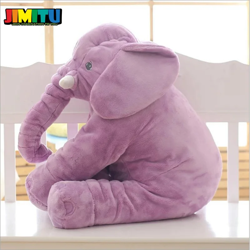 JIMITU 40/60 см слон плюшевая кукла игрушка чучело животных дети Спящая Подушка мягкая