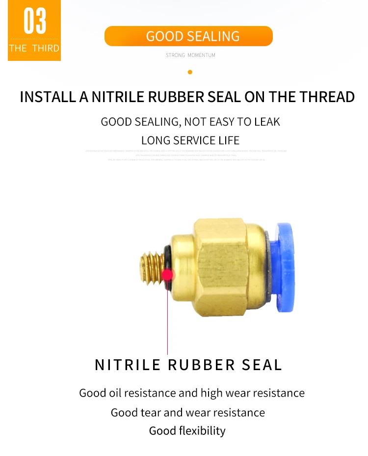 Высокое качество 10 шт. BSPT PC6-M5, 6 мм до M5 пневматические разъемы мужские прямые одно касание фитинги