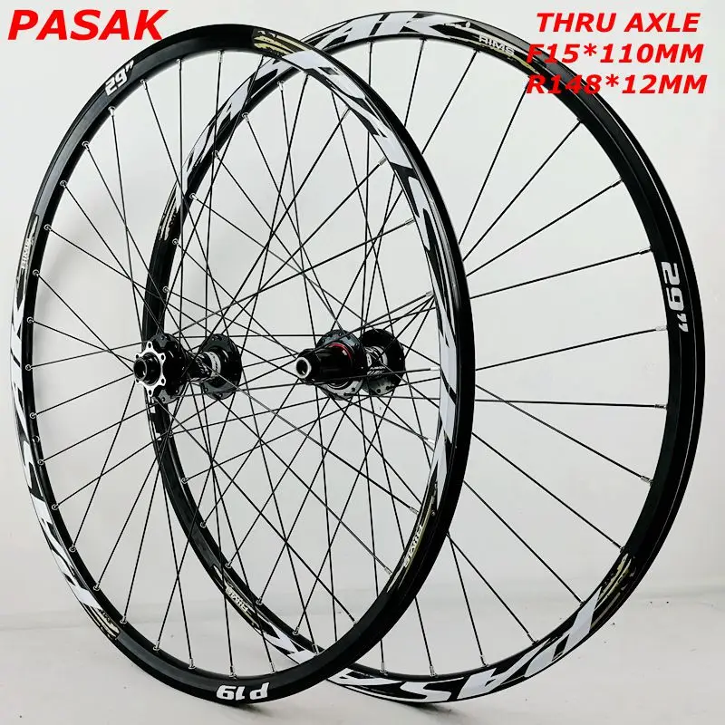 Pasak MTB горы вилсет под дисковый тормоз 32H F15X110 R12X148 Thru Axle 29 27 5 26er внедорожные