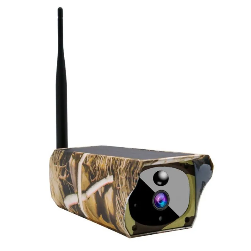 IP камера с солнечной панелью Wi Fi 1080P 2 МП|Камеры видеонаблюдения| |