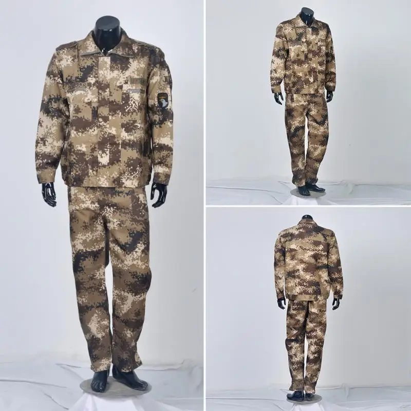 Мужской Ghillie костюм CS Камуфляжный костюм s тактическая форма джунгли Камуфляжный костюм БОЕВОЙ ОХОТНИЧИЙ комплект одежды тренировочная форма#2