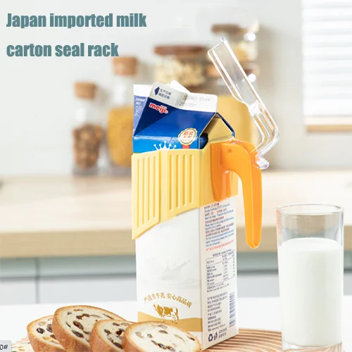 Portable Sealing Clips For Milk Cartons Sealing Clip Boxed Beverage Portable Large Bottle Juice Box Fresh-Keeping Clip
