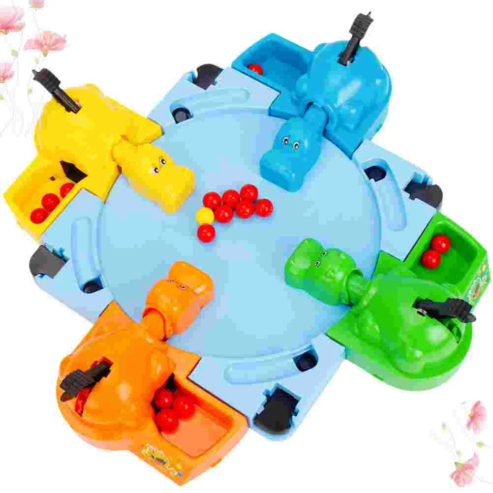 

1 Set Marble-swallowing Hippo Funny Early Education Educational Plaything for Boys Girls Toddlers