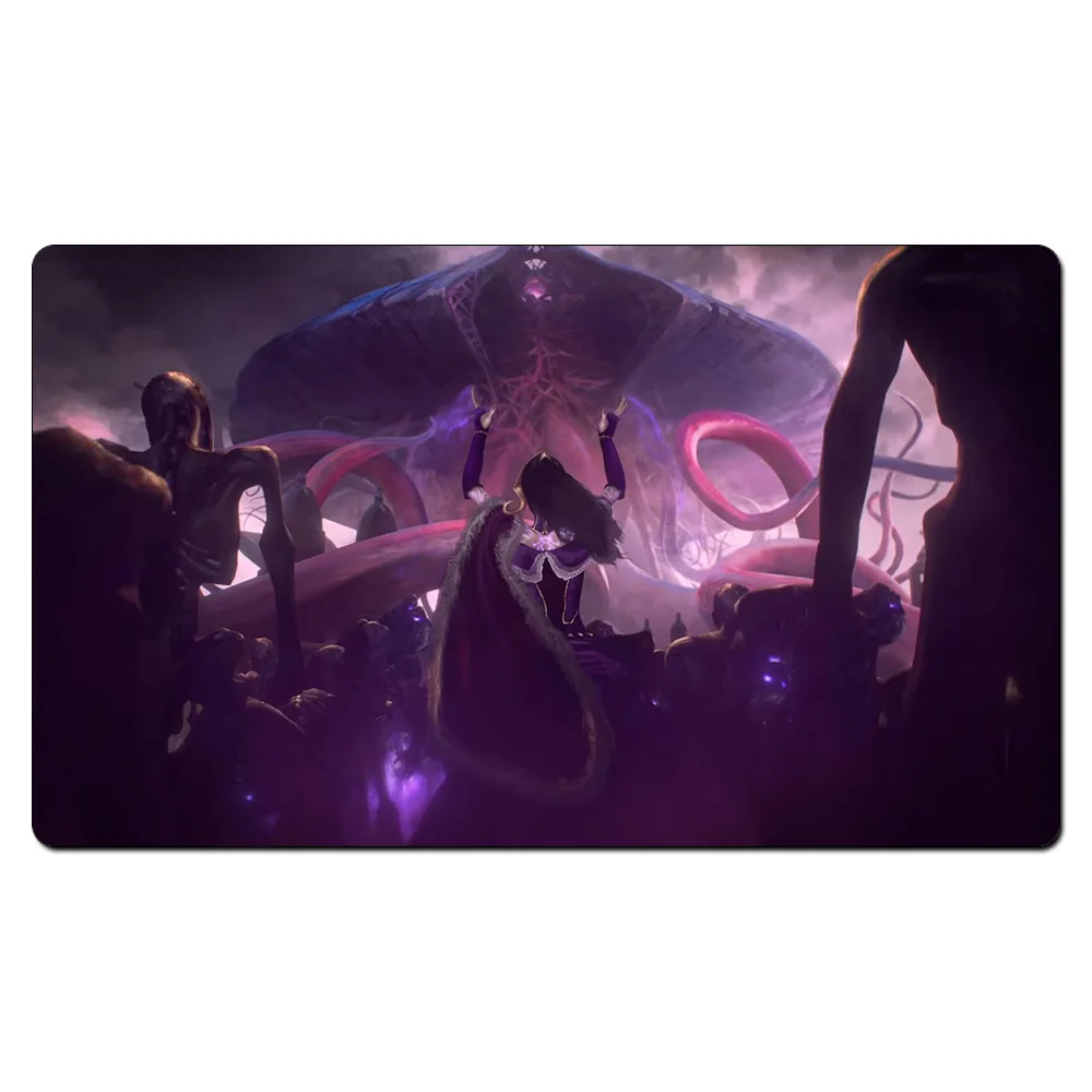 Liliana VS Emrakul Множество вариантов войны искры индивидуальные карточные игры игровой мат Лилиана, дредорда общего плеймат, настольные игры ультра стол с бесплатной сумкой - Цвет: Liliana VS Emrakul