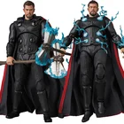Экшн-фигурка Disney Marvel Mafex 104 Тор, игрушечная кукла, подарок на Рождество и день рождения