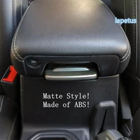 lapetus central armrest container storage box switch decoration frame cover trim fit for jeep wrangler jl 2018 2022 abs