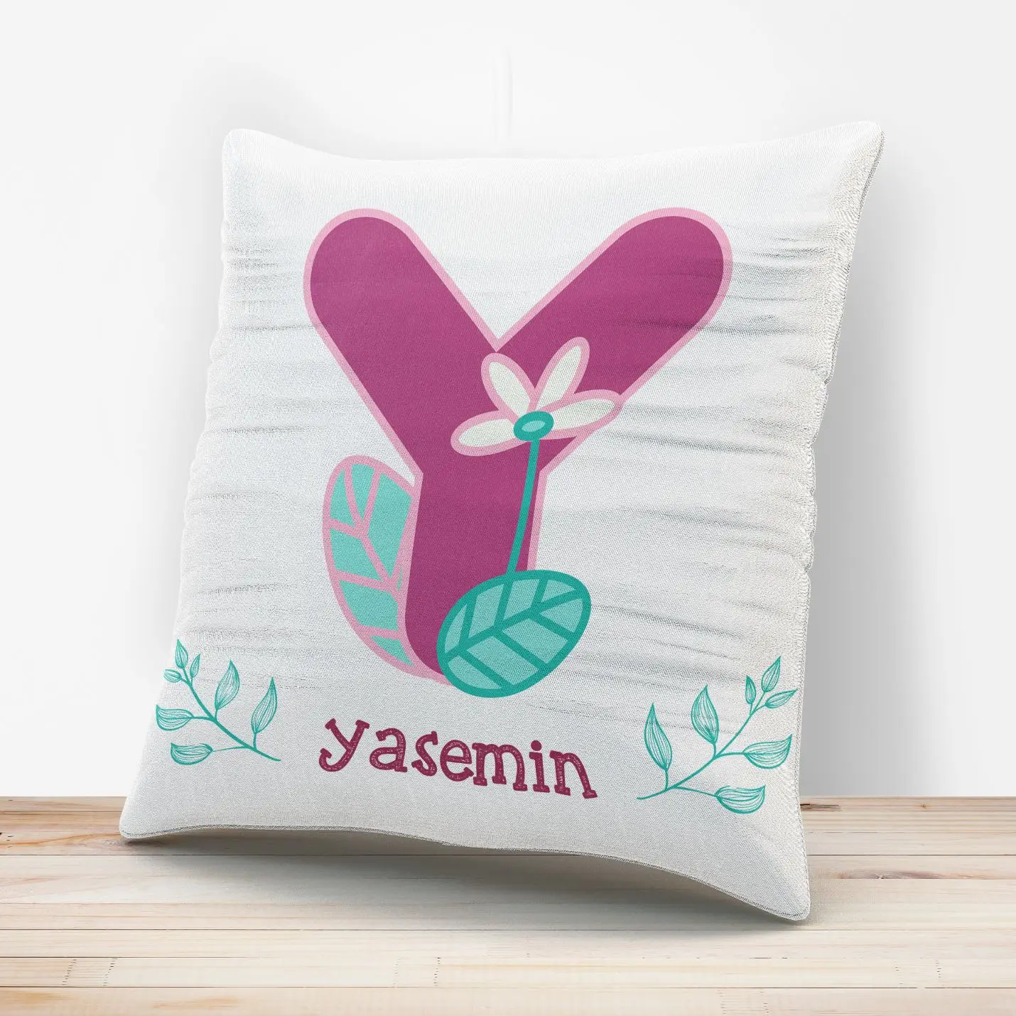 

Custom Design Name Printed Pillow Case-Y