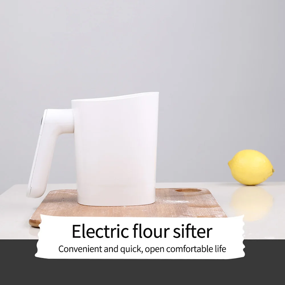 Горячая Распродажа чашка Форма механическое для муки сито Электрический