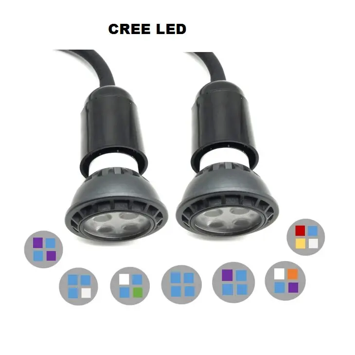 Новый CREE светодиодный светильник для выращивания с E27 ламповым держателем